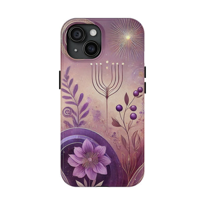 Celestial Harmony - Spiritual Abstract Art Tough Phone Case